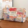 High Quality Cartoon Animals Pattern Makeup Bag Large Capacity Zipper Pouch Quilted Bag Toiletry Bag Travel Organizer