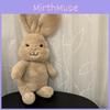 Rabbit Brown Plush Toy Animal Stuffed Doll Sleep Soothing Decoration Gift Kids