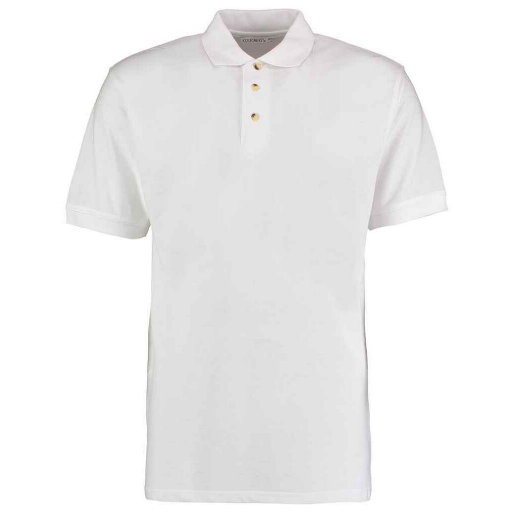 Kustom Kit Mens Workwear Heather Polo Shirt