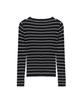 Nigaennikol Minimal Stripe Slim Ls Knit_2 Color