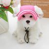 Summer Breathable Thin Section Pet Hat Adjustable Rope Cats and Dogs Leak Ears Dog Sun Hat Supplies