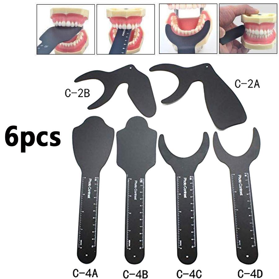 1PcsDental Photo Contrast Background Board Intraoral Photographictool Black Oral Cheek Plate Orthodontic Contraster
