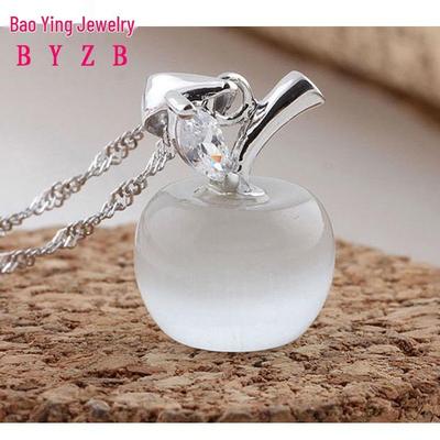Korean Fashion Cute Apple Pendant Necklace for Women