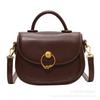 Fashion Retro Portable Small Bag Women's Bag 2025 New Trendy Shoulder Bag Trendy Shoulder Crossbody Saddle Bag