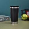 473ml Cold Beer Cups with Bottle Opener Lid Stainless Steel Thermos Water Coffee Mugs for Tea Thermal Tumblers Drinkware