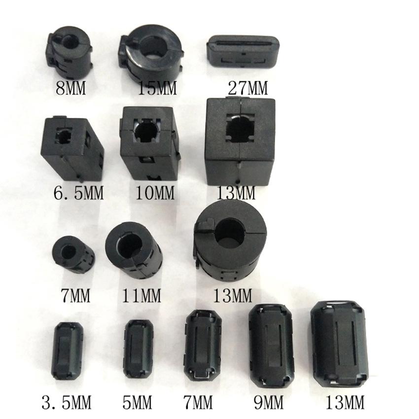 Anti-Interference Snap-On Ferrite Core Magnetic Ring with EMC Nickel-Zinc Shielding.