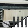 4PCS Simple License Plate Holder Frameless License Plate Bckle New License Plate Frame  for Car