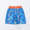 Boys' Swim Trunks - Mesh Lined Drawstring Beach Shorts