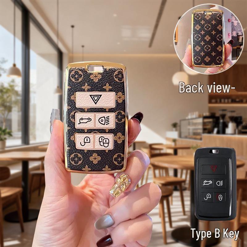 Land Rover Key Case for Evoque, Range Rover, Discovery, Sport, Defender 110, Velar