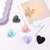 Grip Holder Metal Heart Finger Ring Phone Stand Holder Phone Clasps Hooks Phone Case Finger Ring