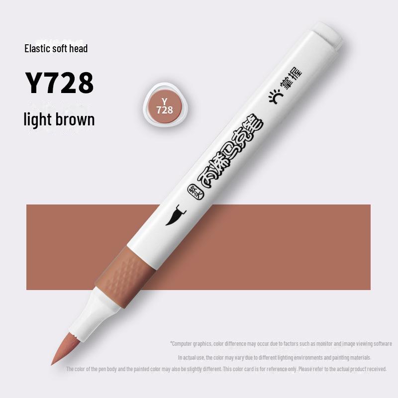Student Acrylic Marker with Soft Tip, Non-Transparent, Stackable, Choose Complementary Colors