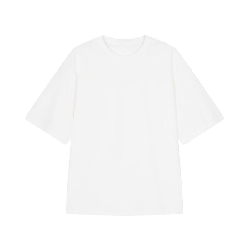 CROQUIS Men's 2025 Spring Solid Cotton Short Sleeve T-Shirt