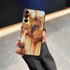 Retro Rust Case for Samsung Galaxy A14 A15 A12 A13 A34 A72 A73 A17 A24 A23 A54 A71 A51 A52 A16 Phone Cover