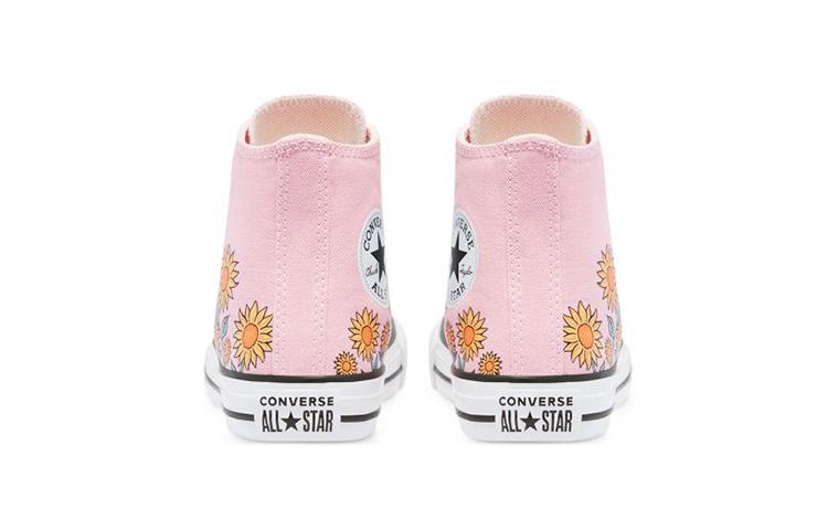 Converse Chuck Taylor All Star High GS 'Sunflowers - Pink' 670701C