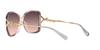 Sunglasses HC8372BU CK482 GRAY PINK GRADIENT 58 [Coach] Women's