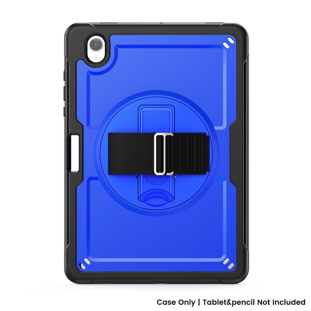 Stand Case For Samsung Tab S11 S10 FE A11 A9 Plus and iPad Pro 10/11/12th Mini Air Tablet Case Sleeve Thick Heavy Duty Shockproof Hand Band Hard