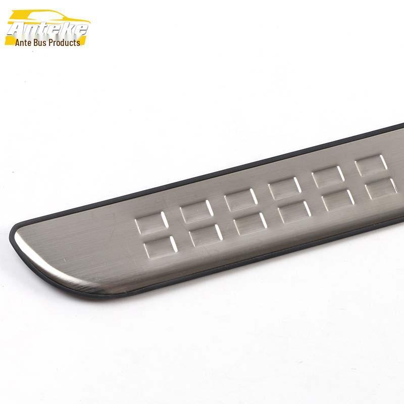 Qin Stainless Steel Welcome Pedal Decorative Stickers - Anti-Scratch Car Exterior Trim