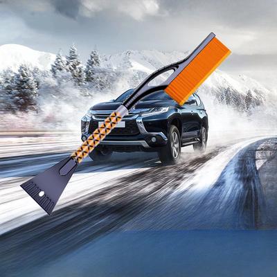 Auto Schnee Glas Entferner Einziehbar mit Eiskratzer Auto Schneeschaufel Winter Eis Entfernungsbürste Autoreiniger Werkzeug Zubehör