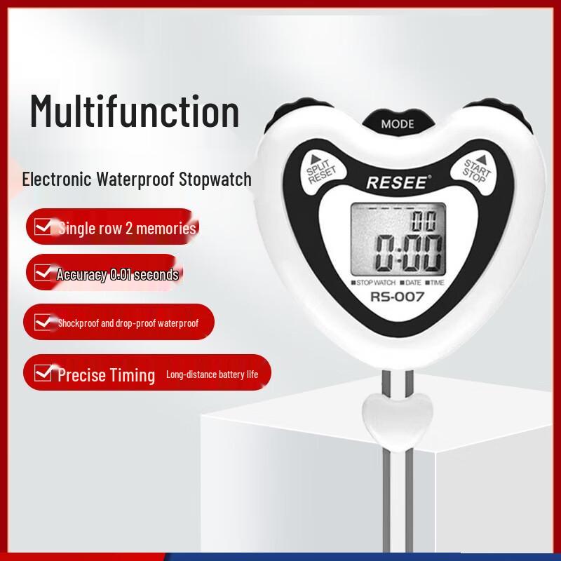MR MOOSE Ruisai Large LCD Display Digital Stopwatch