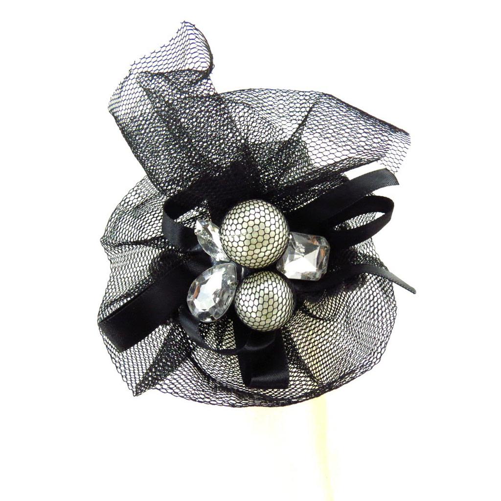 Les Trésors De Lily [J6931] - Black 'Scarlett' Designer Bracelet