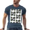 Cute Rainbow Flowers TShirt Large Size Breathable Tee