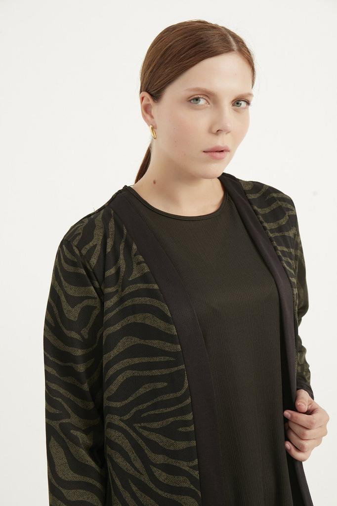 Styl Damski Duży Rozmiar Pod-Górny Zespół Plus Size Podwójny Garnitur