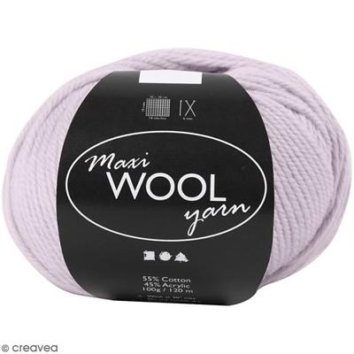 Ball of Wool - Maxi Wool Yarn - 100 G - Color Dusty Rose - 55% Wool, 45% Polyacrylic