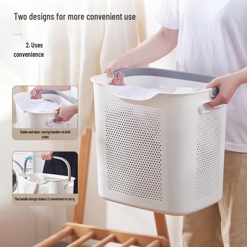 Nordic Plastic Laundry Hamper
