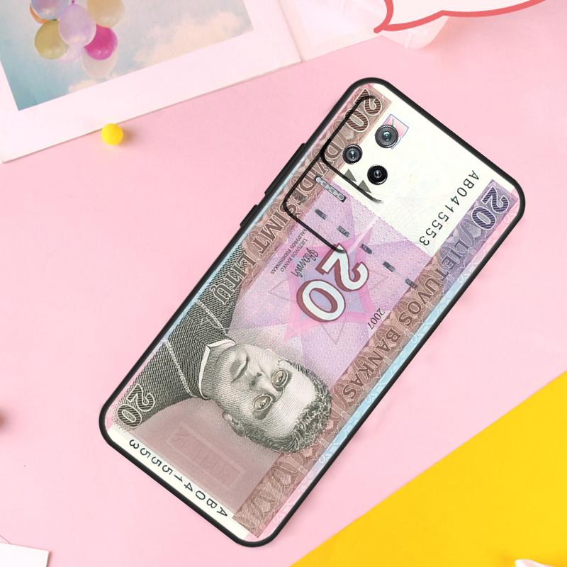 

Lithuania Litas Money Case For Xiaomi 11T 12T Pro 11 12 13 Lite 12X POCO F5 X3 X5 Pro M4 M5s F3 F4 X4 GT Cover POCO F4