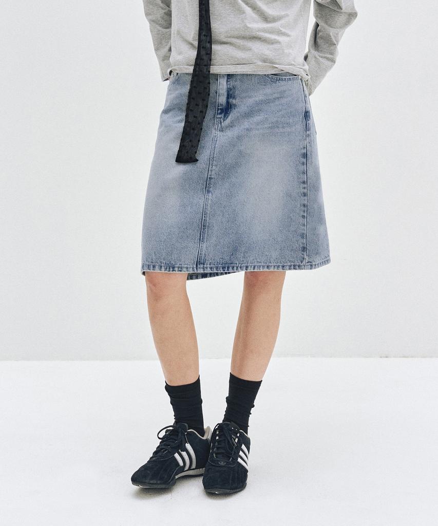 Deketeuumeon Signature Midi Skirt Dcsk002Lightblue