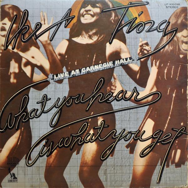 

Виниловая пластинка IKE TINA TURNER What You Hear Is What You Get Live LP93009B LIBERTY 1971 Япония SoulFunk Б/у