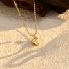 Hot-selling Stainless Steel Octagram Necklace In Europe and America, Personalized Versatile Star Moon Pendant, Exquisite Collarbone Chain Jewelry