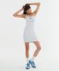Minasu Slim Fit Halter Neck Terry Onepiece_White Melange