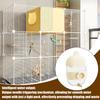 Bird Cage Water Dispenser Automatic Bird Water Feeder Non-Slip Pet Cage Waterer For Parakeet Cockatiels Budgies Lovebirds Canary