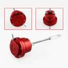 Acționator Turbo Reglabil Supapă Internă Wastegate Turbocompresor Aliaj de Aluminiu Accesorii Supapă Solenoid Turbo Auto, roșu, 450536