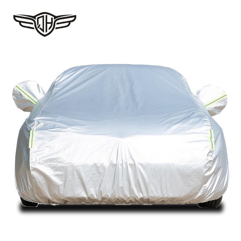 Universal All-Season Car Cover: Thick Cotton, Waterproof, Anti-Hail, Sunshade