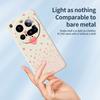 For Xiaomi 15 Ultra Case Pink Love Pattern Printing Straight Edge TPU Phone Back Cover