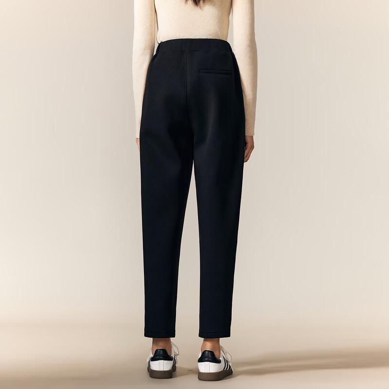 Gejin Women's Winter Tapered Harem Pants