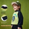 ASK JUNIOR Boys' Thermal Brushed Fleece Sweatshirt