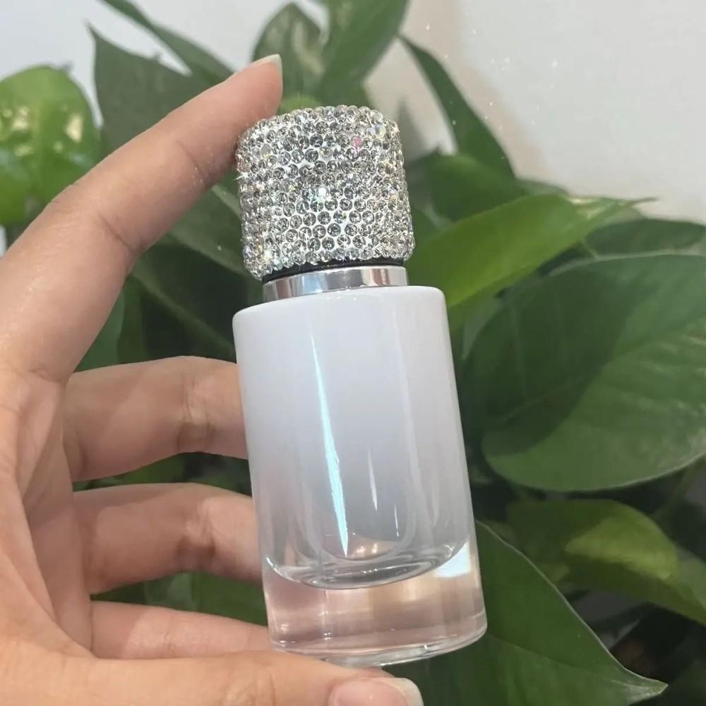 30ML Rhinestone Perfume Bottle Exquisite Refillable Spray Bottle Perfume Dispenser  Travel Supply