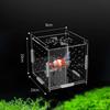 Acrylic Fish Breeding Box Aquarium Fish Isolation Box Guppy Baby Fish Hatchery Box for Betta Shrimp Clownfish Hatching