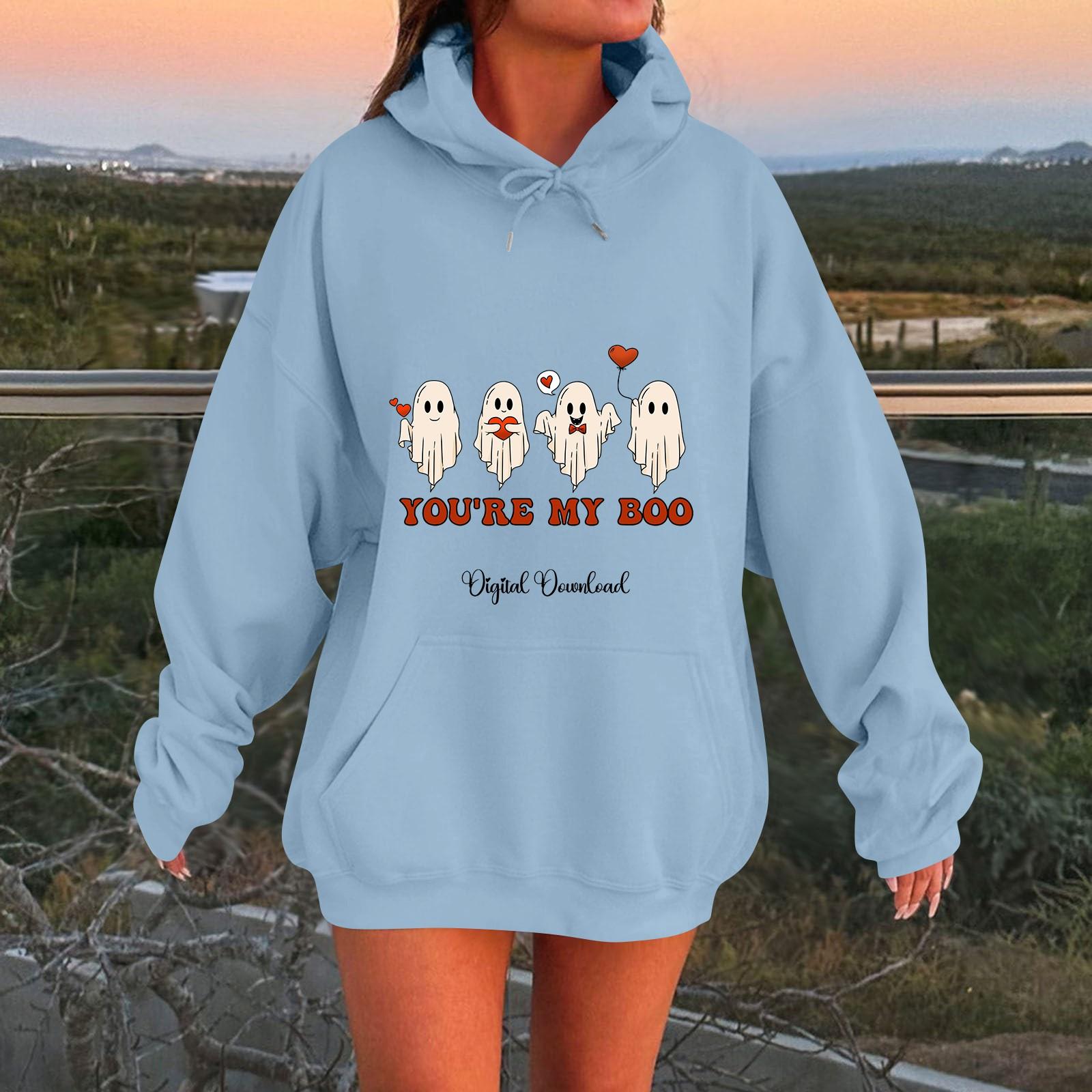 

Женская повседневная спортивная рубашка с капюшоном и карманом, с принтом, с длинными рукавами, спортивная рубашка XL синий