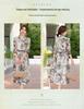 Elegant Summer Mid-Sleeve Dress for Middle-Aged & Elderly Women