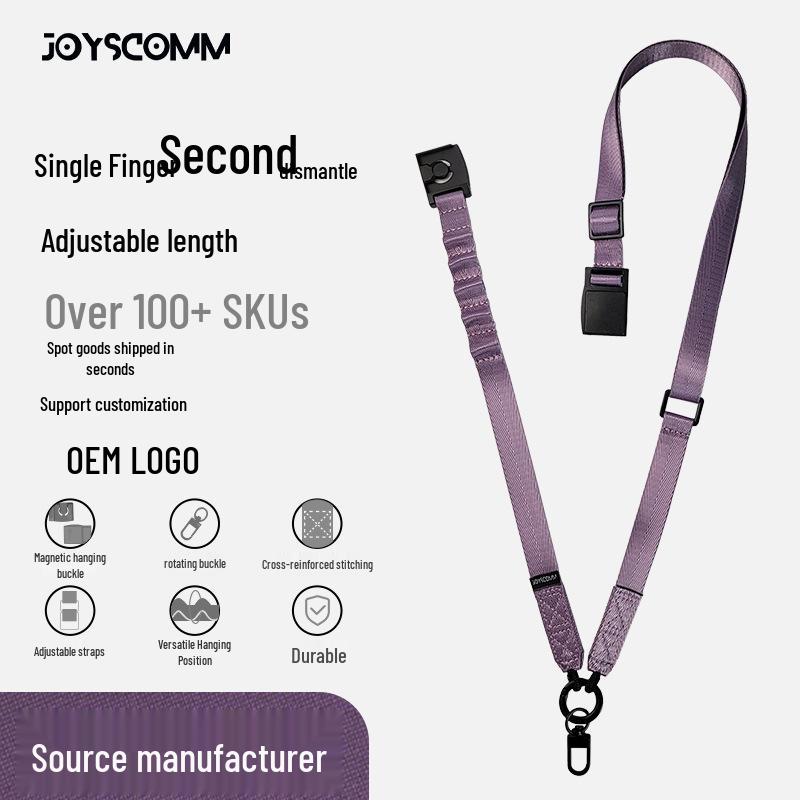 Nastavitelná crossbody šňůrka na telefon s rychloupínací magnetickou sponou