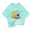 2025 New Kids Clothing Spaceman Travel Graphic Summer TShirt Boy And Girl Cotton Fashion Tops Teen Boys Loose Short Sleeve Tee