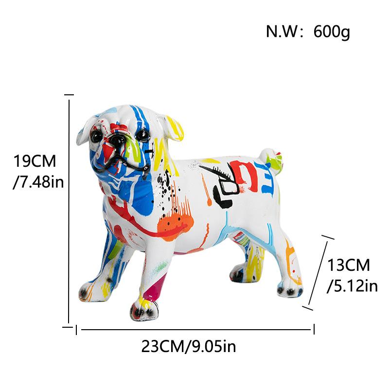 Kreative Moderne Kunst Walker Hund Handwerk Ornamente Hause Eingang Wohnzimmer Büro Dekoration Geschenke