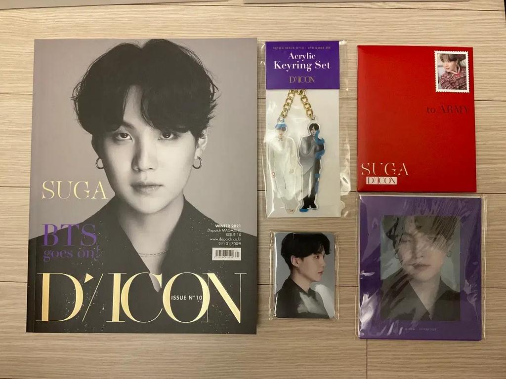 BTS 2021 Bangtan Radish Photobook Set + Sugar D Icon Image Collection + Poster Used