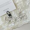Fashion Metal Bowknot Keychain Pendant Hanging Decoration Bag Backpack Bag Charm