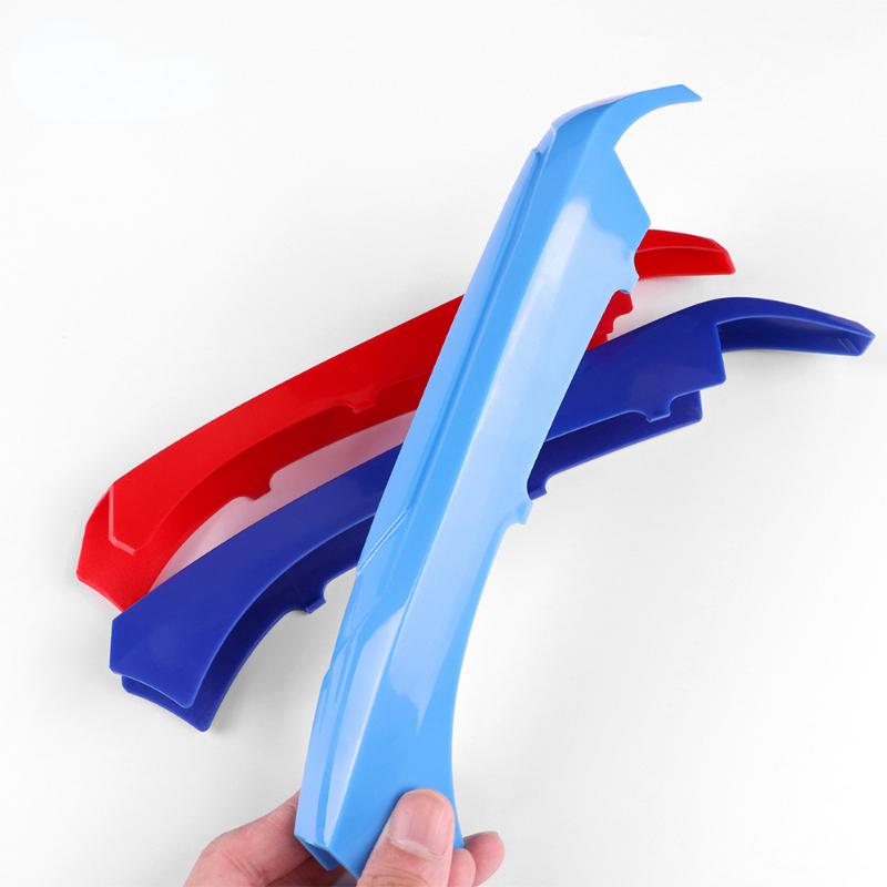 For BMW X1 U11  ABS Car Front Grille Stripes Covers Grid Strips Clips Trim Cover Car Accessories