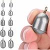 27PCS Lightweight Fishing Weights Iron Fishing Sinkers Fishing Weights Sinkers  Catfish Fishing